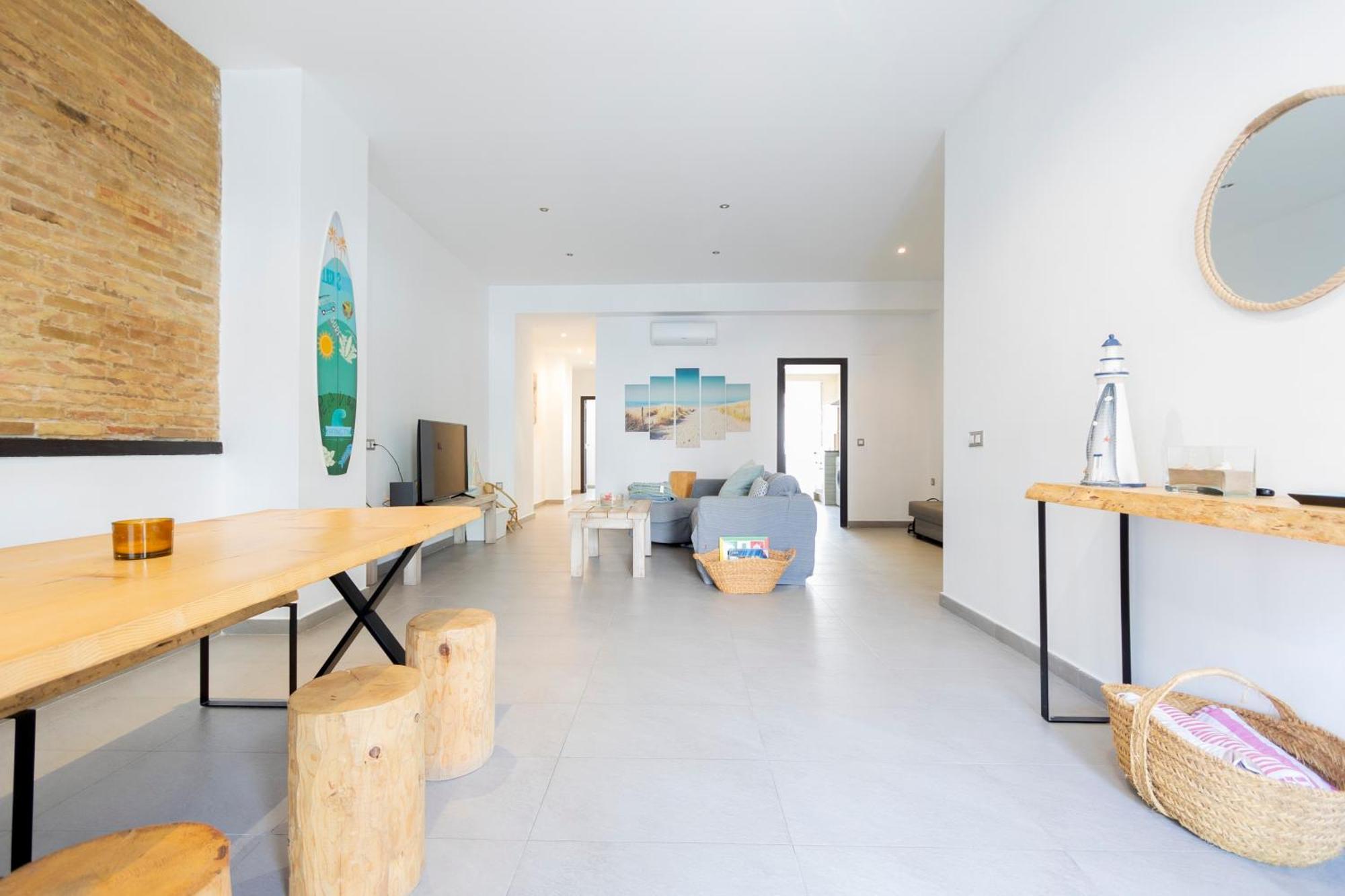 Cabanyal Beach House Valencia Eksteriør bilde