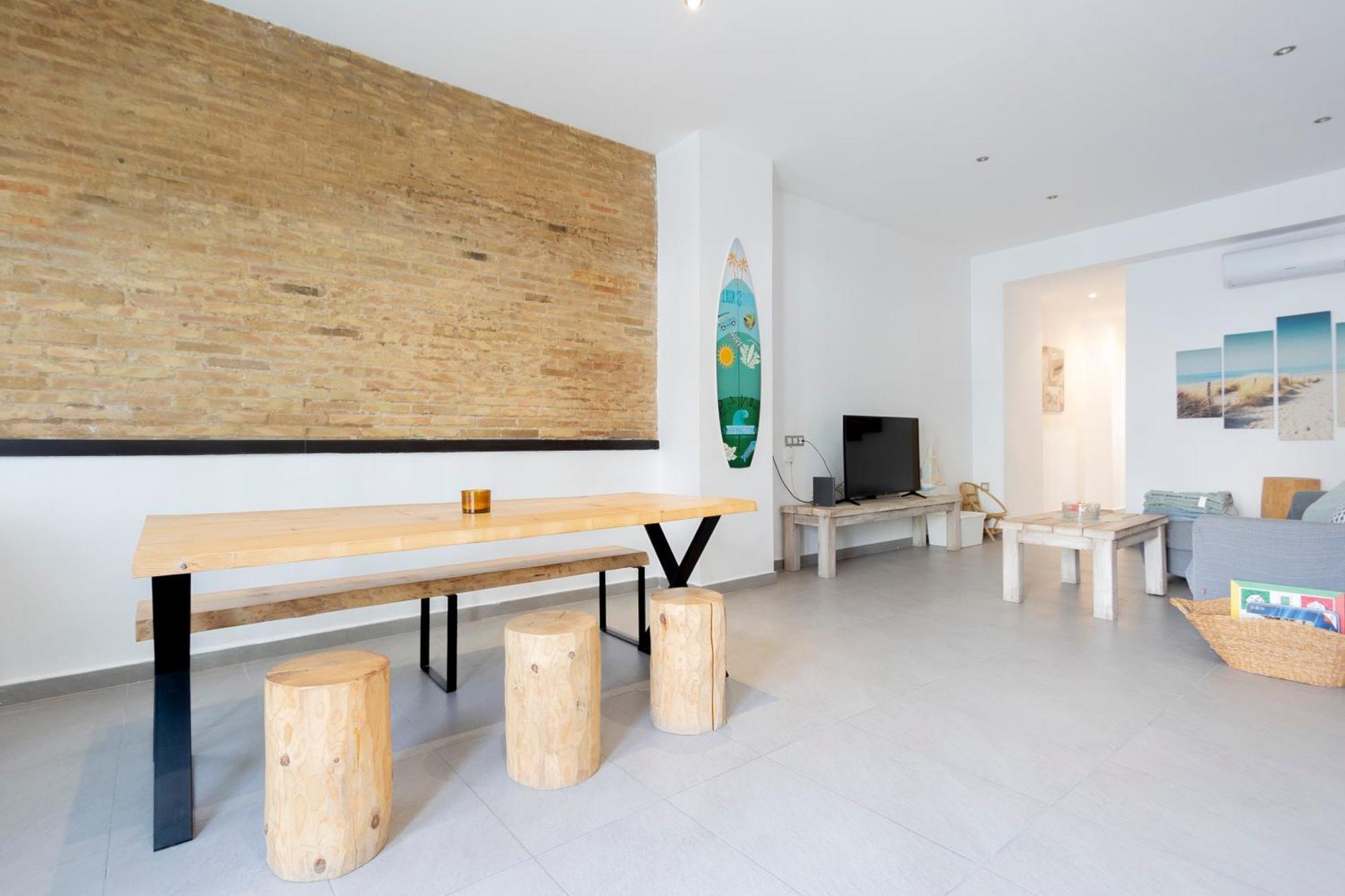 Cabanyal Beach House Valencia Eksteriør bilde